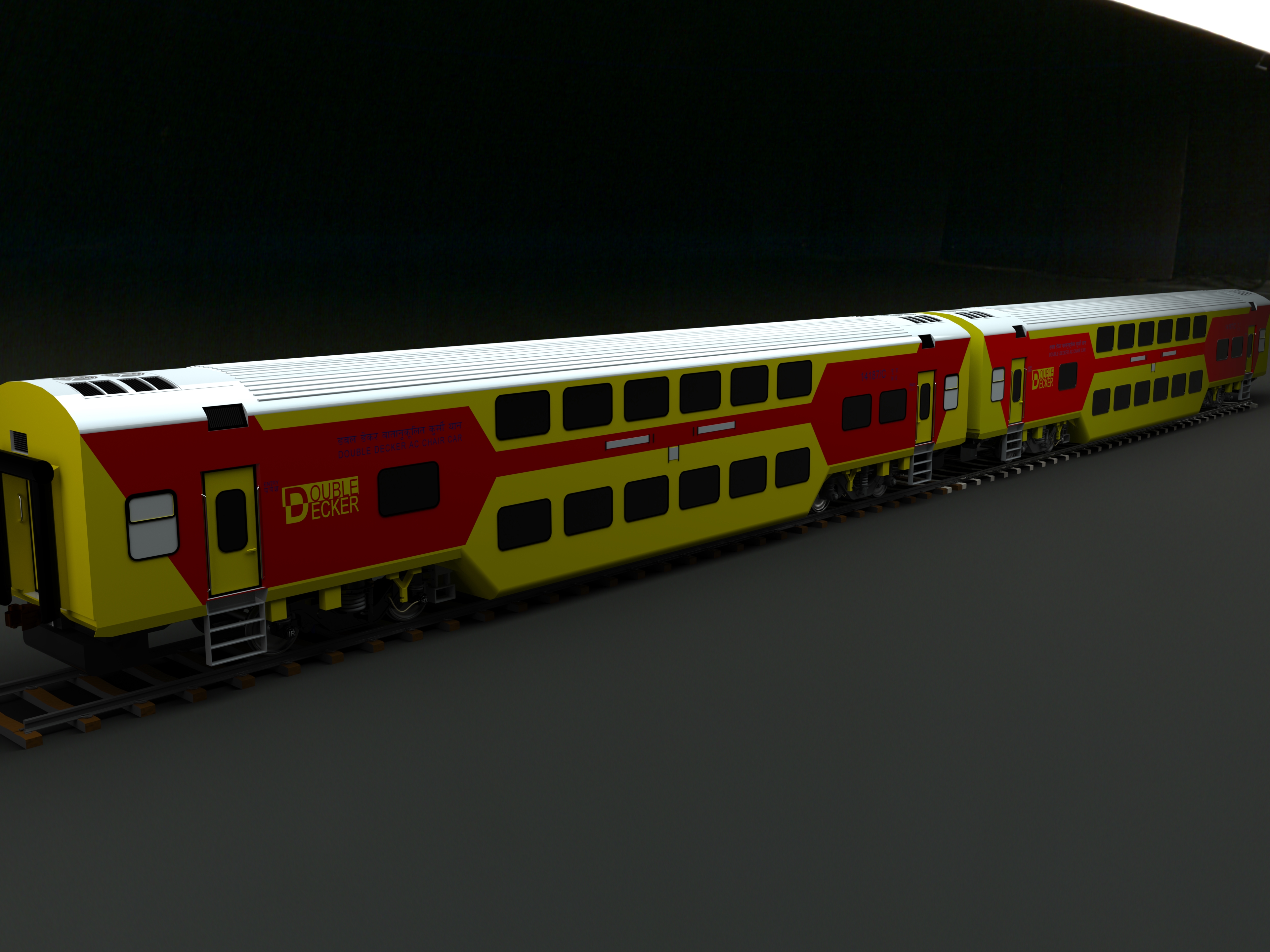 双层和发电机车列车